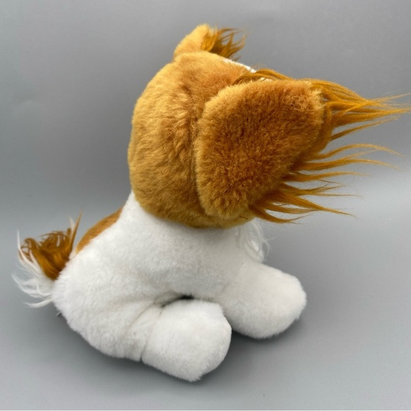 Ty Beanie Boo BARKS the PAPILLION Puppy Dog 6" Plush Stuffed w/ Tag - Picture 2 of 7